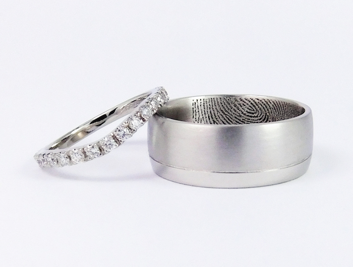 Personalised wedding clearance bands