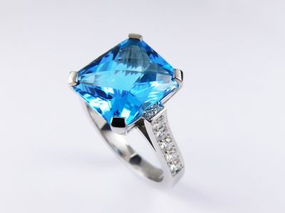 Topaz Cocktail Ring