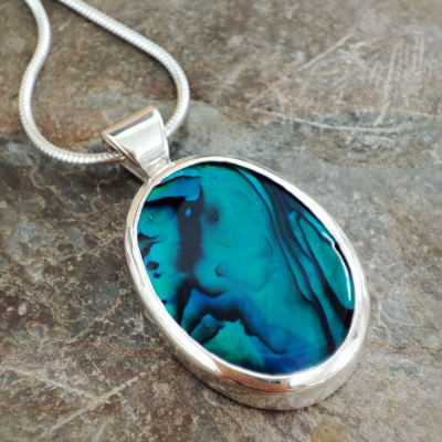 Paua Shell Pendant