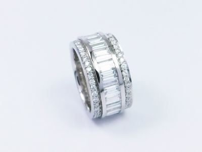 Platinum Full Eternity Ring