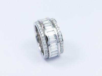 Platinum Full Eternity Ring