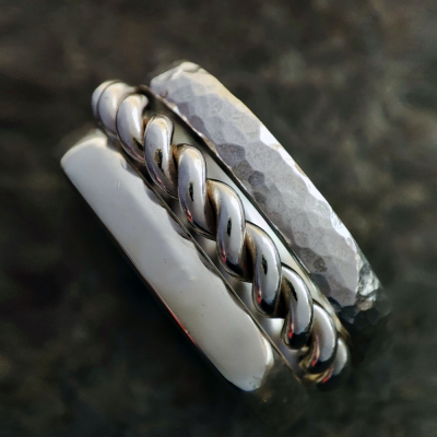 Silver Stack Rings